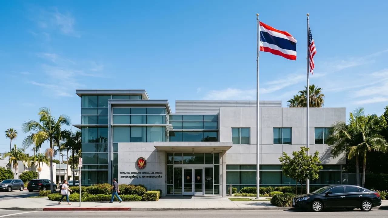 Royal Thai Consulate-General Los Angeles: Visa Applications & Contact