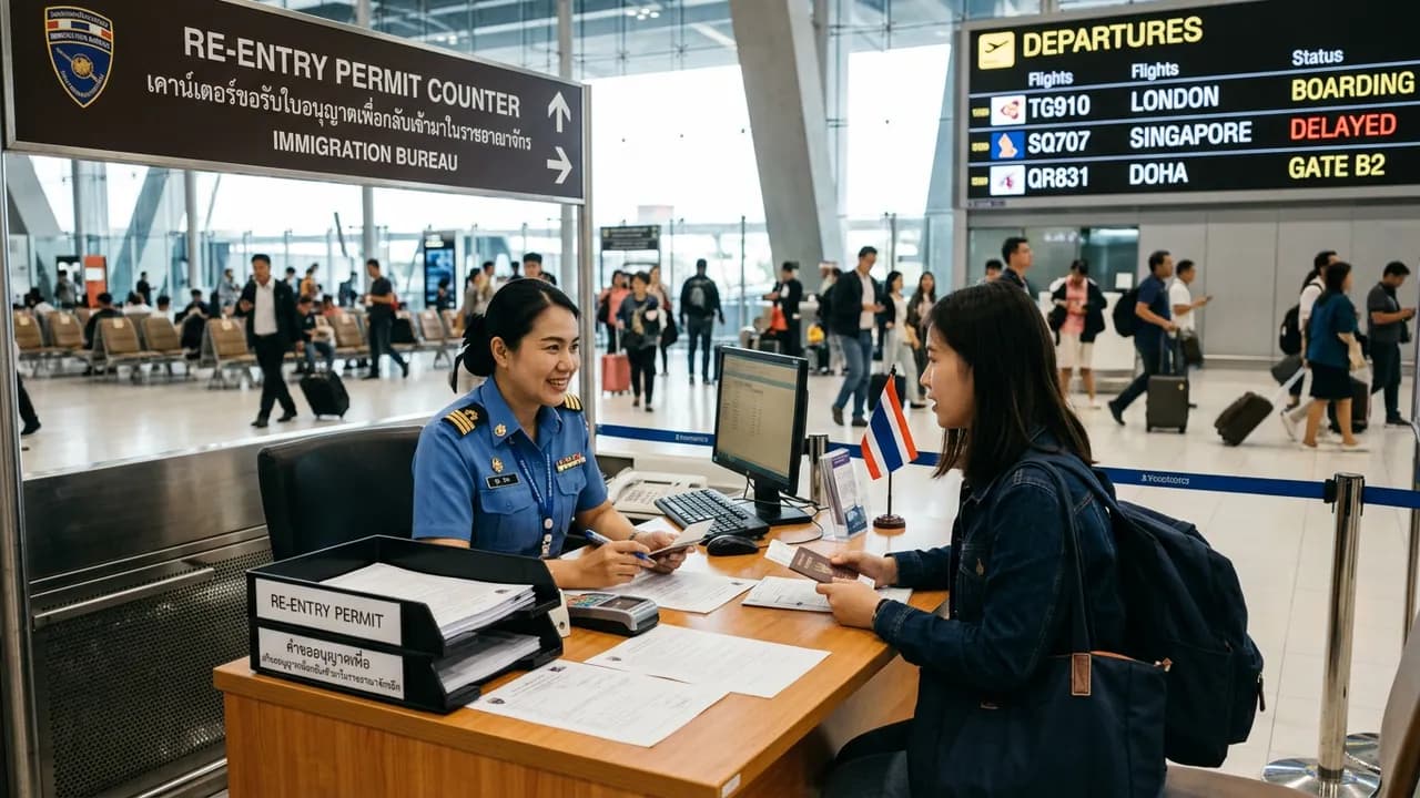 Thailand Re-Entry Permit Guide: Keep Your Visa When Traveling