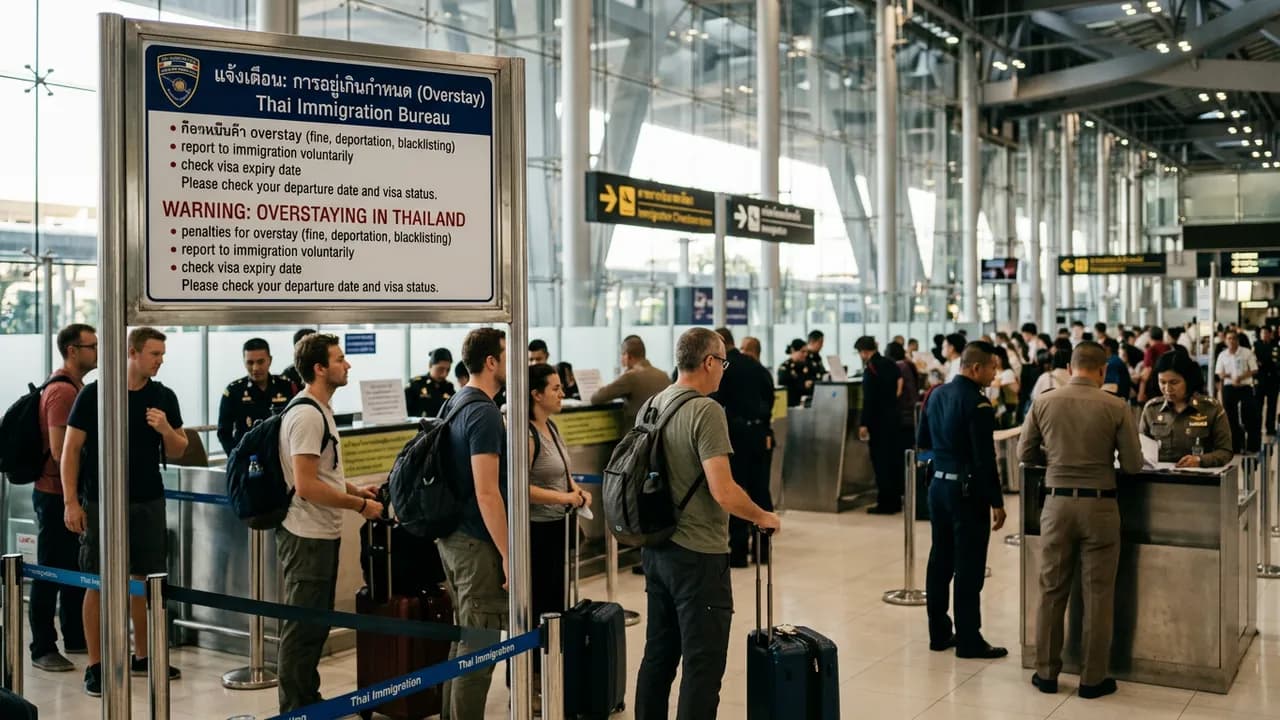 What to Do If You Overstay in Thailand